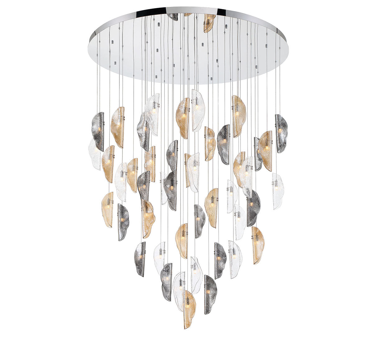 LIB & CO, SORRENTO 45 LIGHT LED GRAND CHANDELIER, CHANDELIER LIGHT