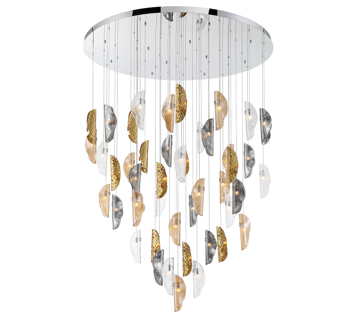 LIB & CO, SORRENTO 45 LIGHT LED GRAND CHANDELIER, CHANDELIER LIGHT