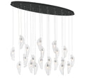 LIB & CO, SORRENTO 22 LIGHT OVAL LED CHANDELIER, CHANDELIER LIGHT