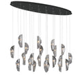LIB & CO, SORRENTO 22 LIGHT OVAL LED CHANDELIER, CHANDELIER LIGHT