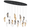 LIB & CO, SORRENTO 22 LIGHT OVAL LED CHANDELIER, CHANDELIER LIGHT