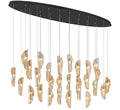 LIB & CO, SORRENTO 28 LIGHT OVAL LED CHANDELIER, CHANDELIER LIGHT