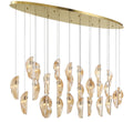 LIB & CO, SORRENTO 28 LIGHT OVAL LED CHANDELIER, CHANDELIER LIGHT