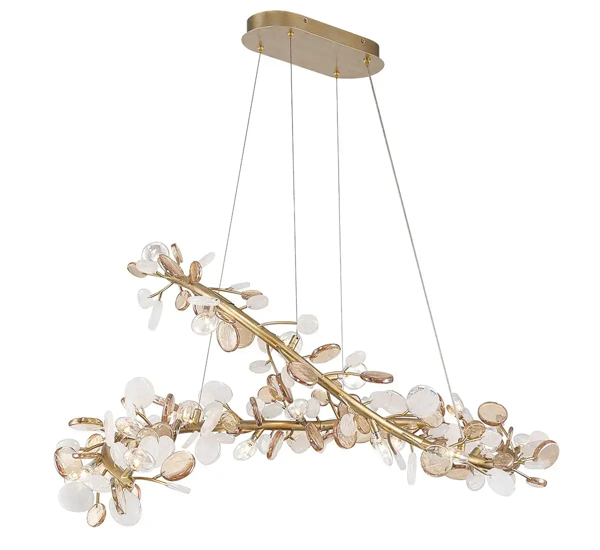 LIB & CO, PISA OVAL LED CHANDELIER, CHANDELIER LIGHT