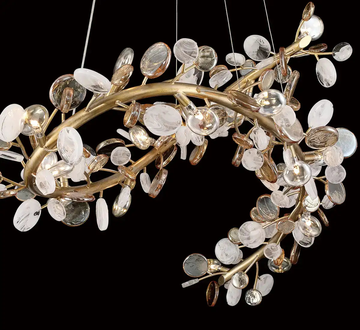 LIB & CO, PISA OVAL LED CHANDELIER, CHANDELIER LIGHT
