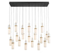 LIB & CO, VERONA 20 LIGHT RECTANGULAR LED CHANDELIER, CHANDELIER LIGHT