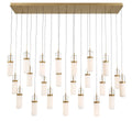 LIB & CO, VERONA 23 LIGHT RECTANGULAR LED CHANDELIER, CHANDELIER LIGHT