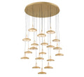 LIB & CO, MANTOVA 19 LIGHT ROUND LED CHANDELIER, CHANDELIER LIGHT