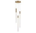 LIB & CO, GRAVINA 3 LIGHT LED CHANDELIER, CHANDELIER LIGHT