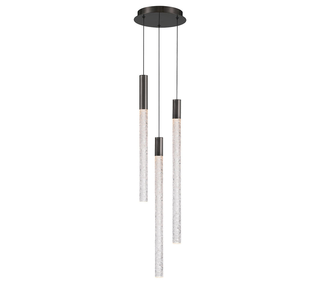 LIB & CO, GRAVINA 3 LIGHT LED CHANDELIER, CHANDELIER LIGHT