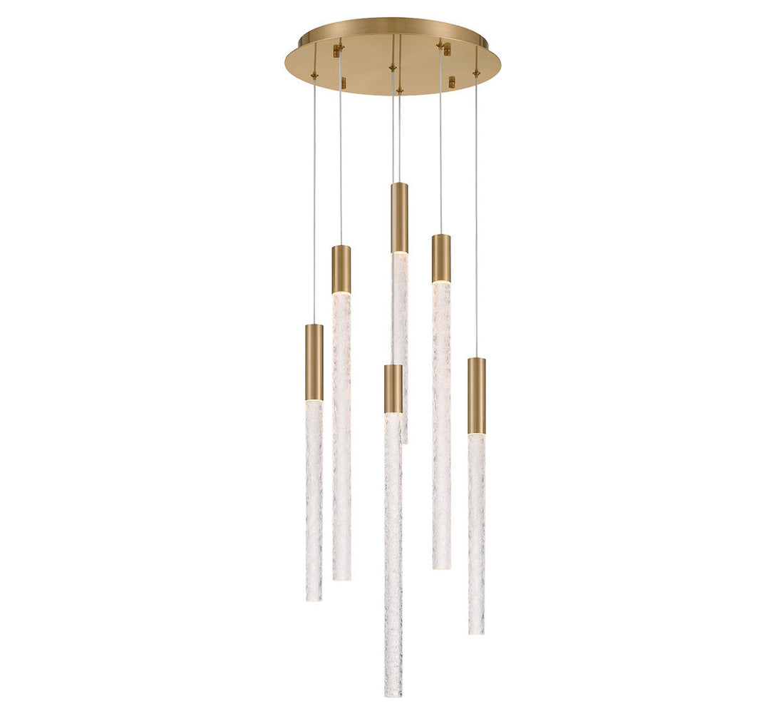 LIB & CO, GRAVINA 6 LIGHT LED CHANDELIER, CHANDELIER LIGHT