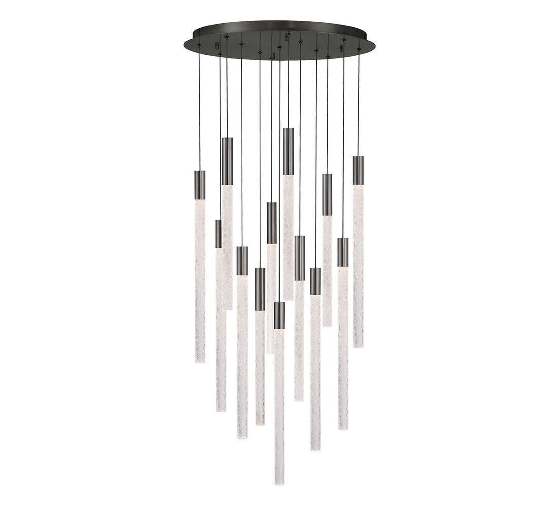 LIB & CO, GRAVINA 13 LIGHT LED CHANDELIER, CHANDELIER LIGHT