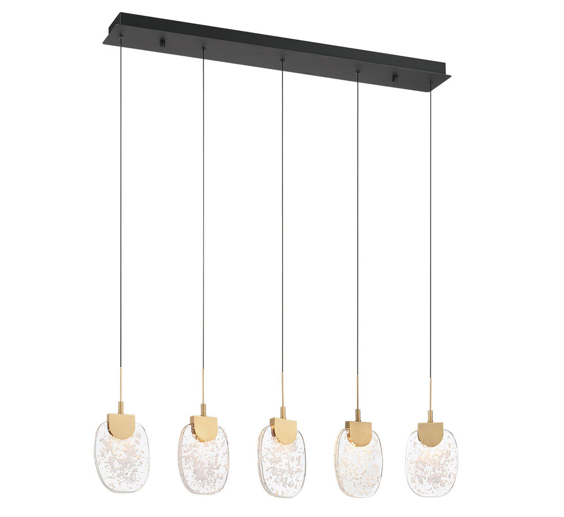 LIB & CO, CASTELO 5 LIGHT LINEAR LED CHANDELIER, CHANDELIER LIGHT