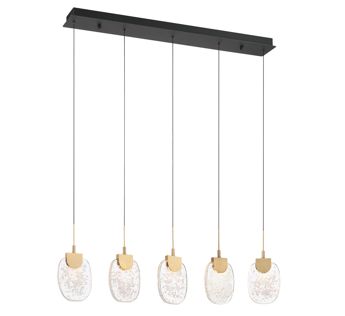 LIB & CO, CASTELO 5 LIGHT LINEAR LED CHANDELIER, CHANDELIER LIGHT