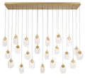 LIB & CO, CASTELO 23 LIGHT RECTANGULAR LED CHANDELIER, CHANDELIER LIGHT