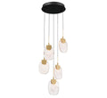 LIB & CO, CASTELO 5 LIGHT ROUND LED CHANDELIER, CHANDELIER LIGHT