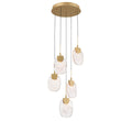 LIB & CO, CASTELO 5 LIGHT ROUND LED CHANDELIER, CHANDELIER LIGHT