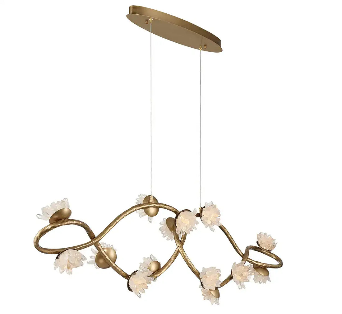 LIB & CO, PHILIA OVAL LED CHANDELIER, CHANDELIER LIGHT