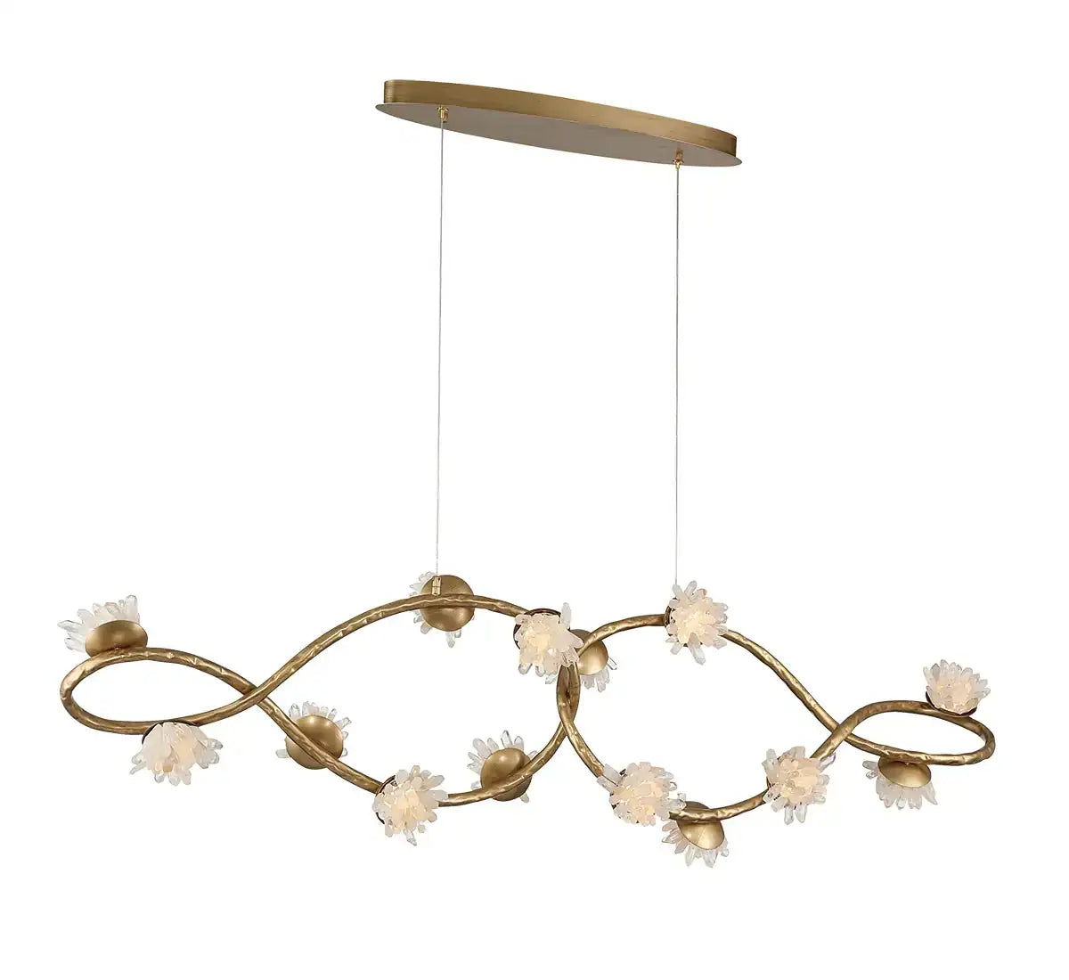 LIB & CO, PHILIA OVAL LED CHANDELIER, CHANDELIER LIGHT