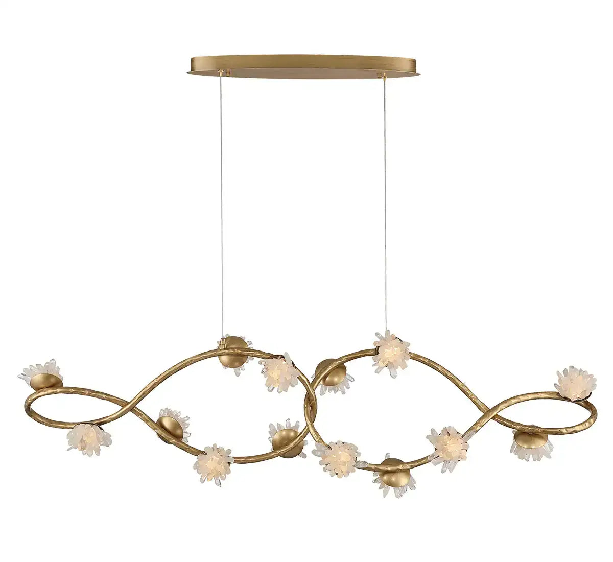 LIB & CO, PHILIA OVAL LED CHANDELIER, CHANDELIER LIGHT