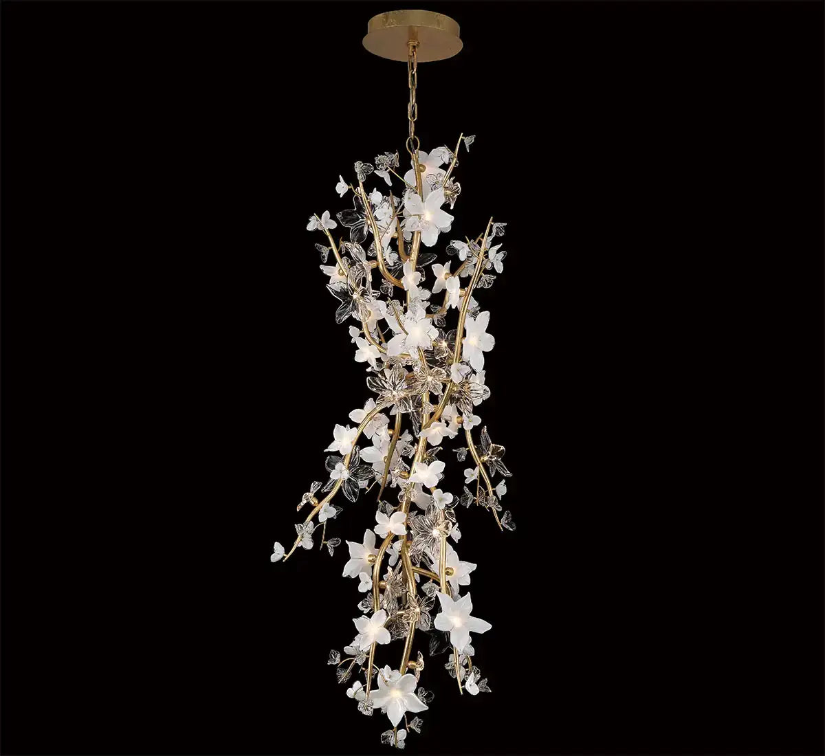 LIB & CO, FIORI LED GRAND CHANDELIER, CHANDELIER LIGHT