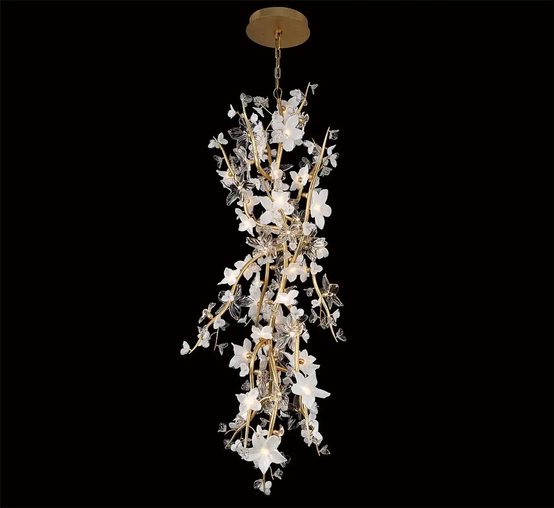 LIB & CO, FIORI LED GRAND CHANDELIER, CHANDELIER LIGHT