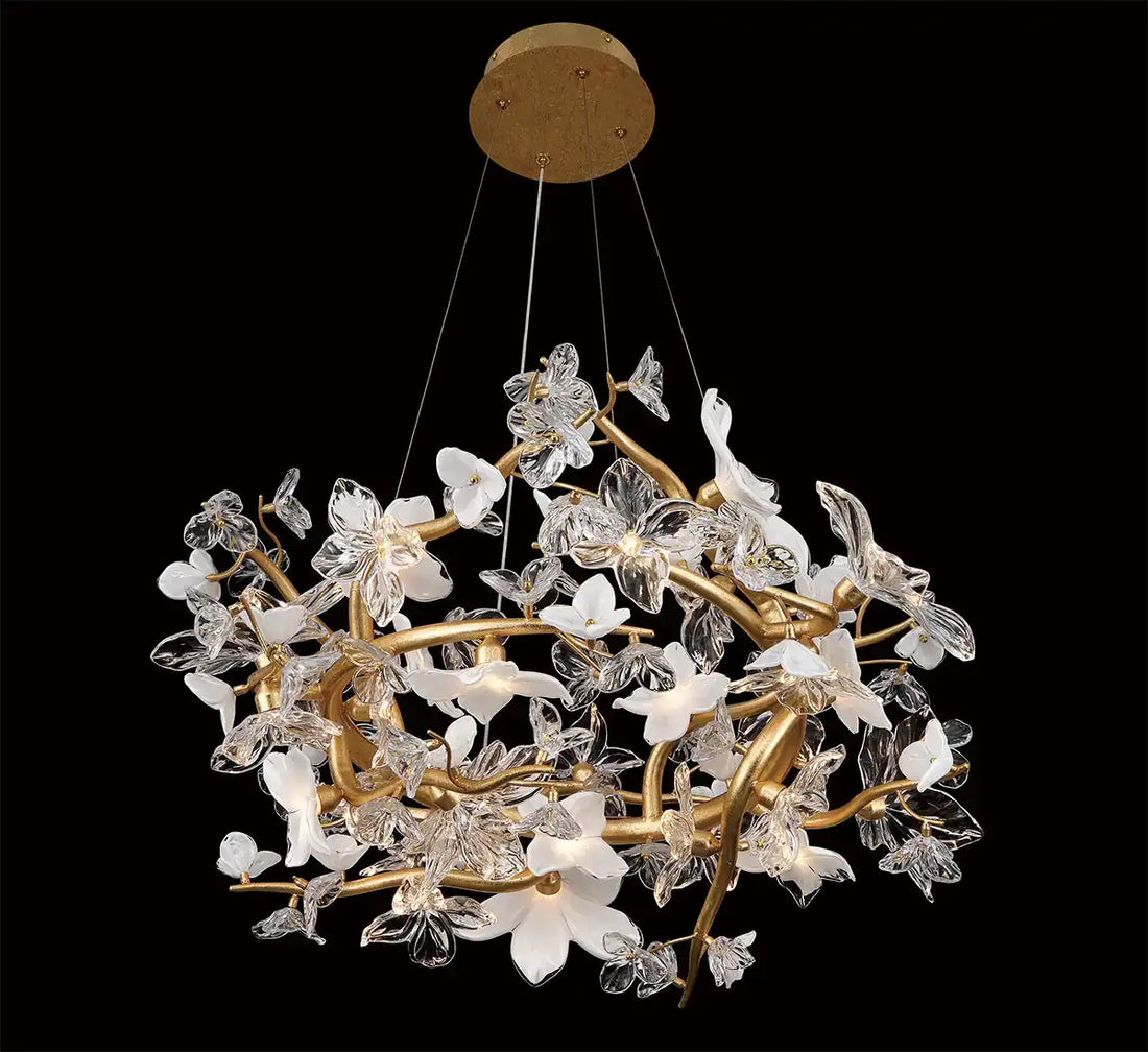 LIB & CO, FIORI LED CHANDELIER, CHANDELIER LIGHT