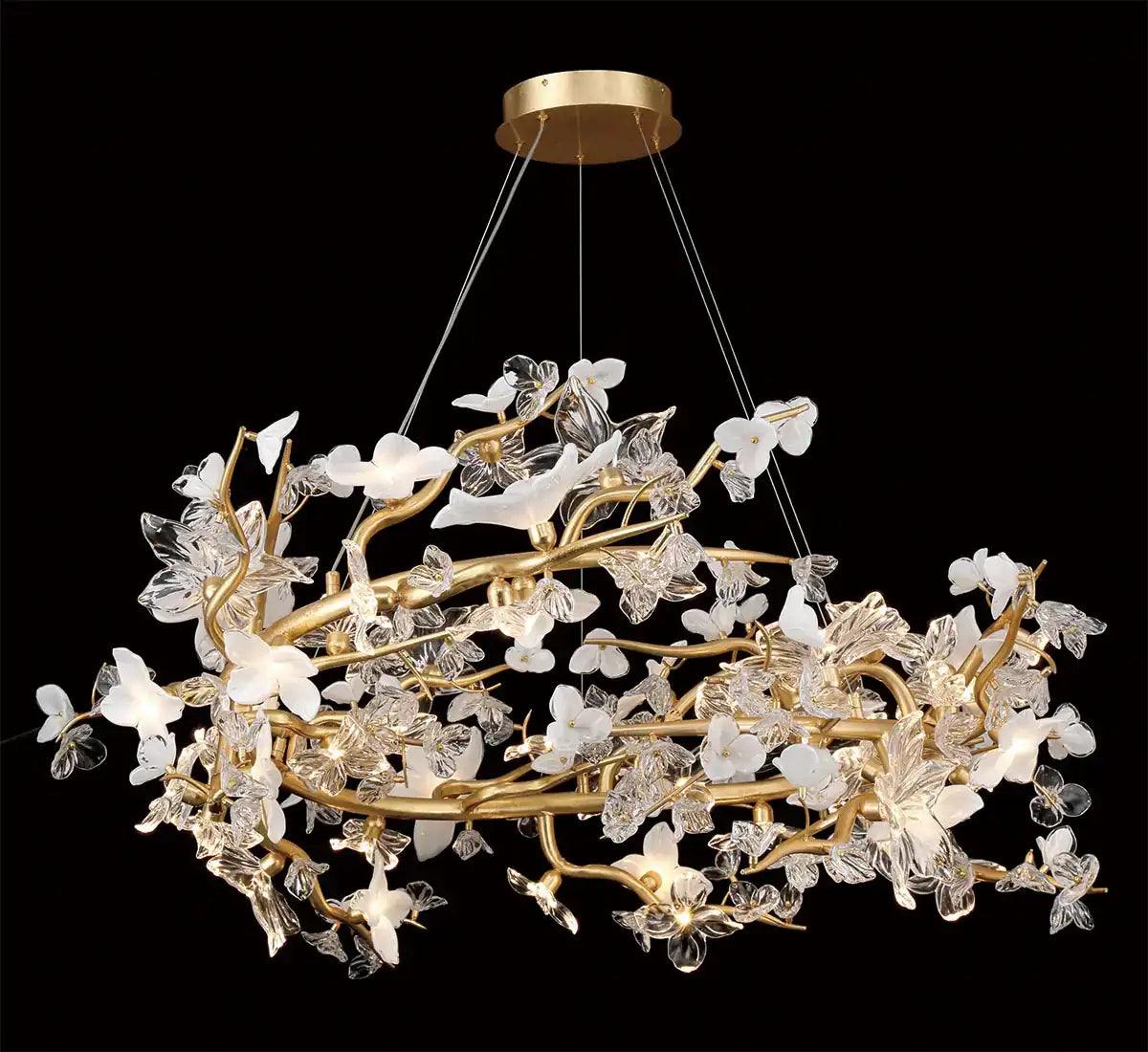 LIB & CO, FIORI LED CHANDELIER, CHANDELIER LIGHT