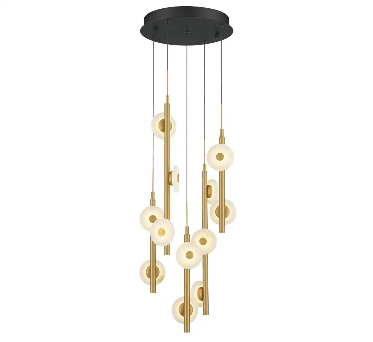 LIB & CO, ETNA LED CHANDELIER, CHANDELIER LIGHT