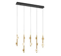 LIB & CO, ETNA LINEAR LED CHANDELIER, CHANDELIER LIGHT