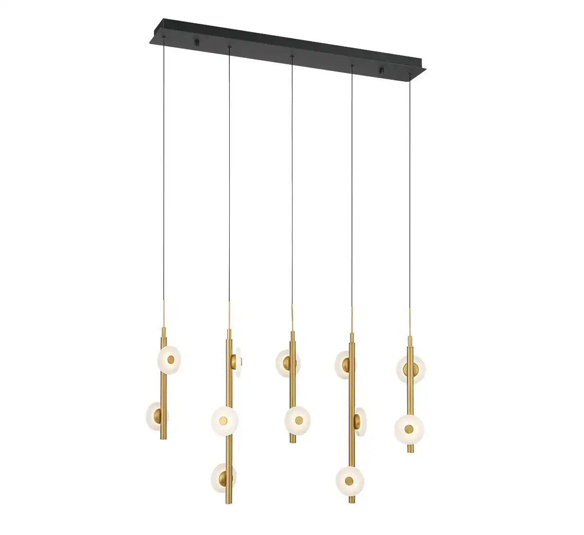 LIB & CO, ETNA LINEAR LED CHANDELIER, CHANDELIER LIGHT