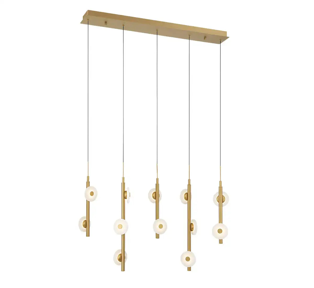 LIB & CO, ETNA LINEAR LED CHANDELIER, CHANDELIER LIGHT