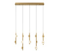 LIB & CO, ETNA LINEAR LED CHANDELIER, CHANDELIER LIGHT