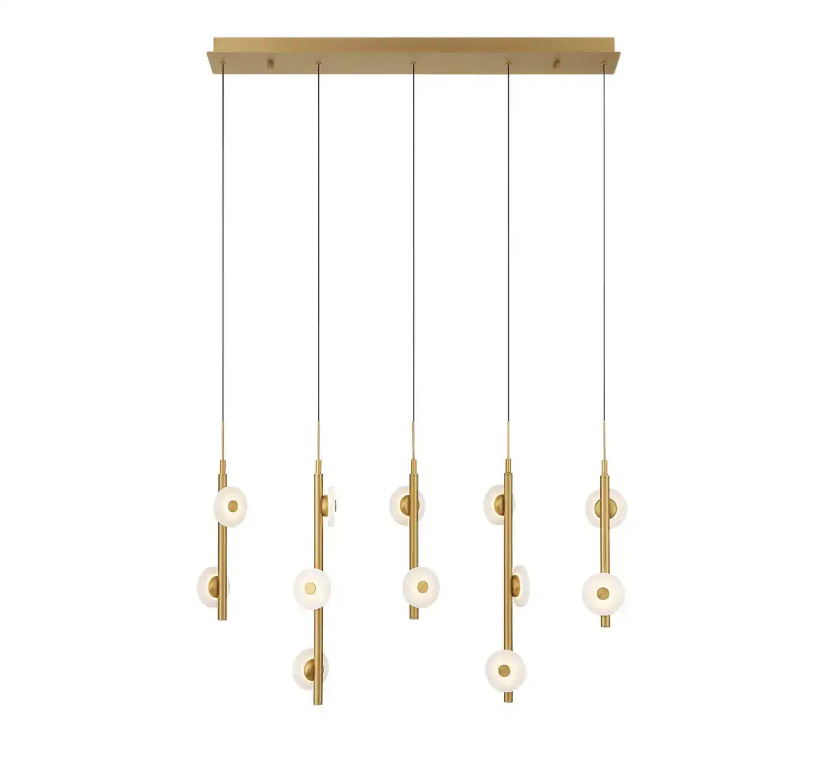 LIB & CO, ETNA LINEAR LED CHANDELIER, CHANDELIER LIGHT
