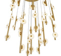 LIB & CO, ETNA 50 LIGHTRECTANGULAR LED CHANDELIER, CHANDELIER LIGHT