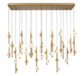 LIB & CO, ETNA 50 LIGHTRECTANGULAR LED CHANDELIER, CHANDELIER LIGHT