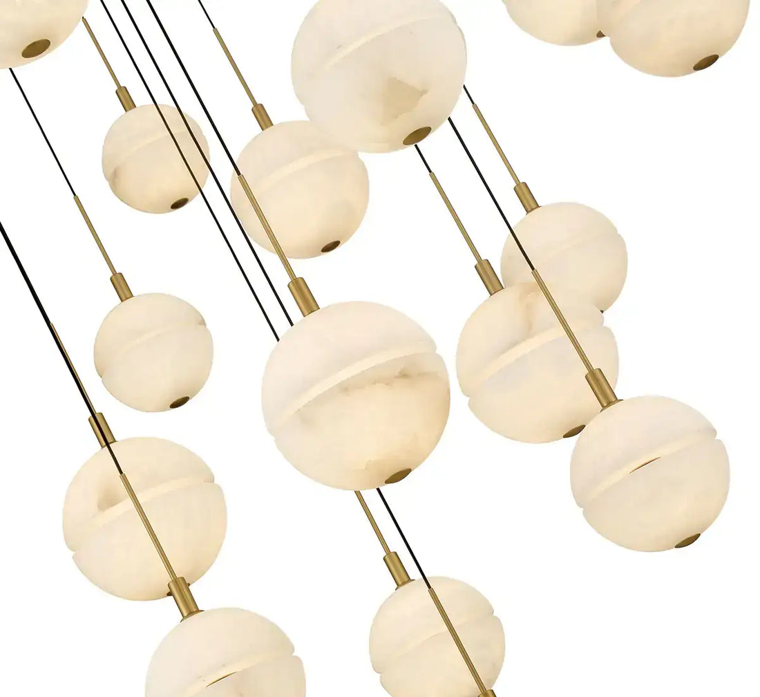 LIB & CO, CORFU LED CHANDELIER, CHANDELIER LIGHT