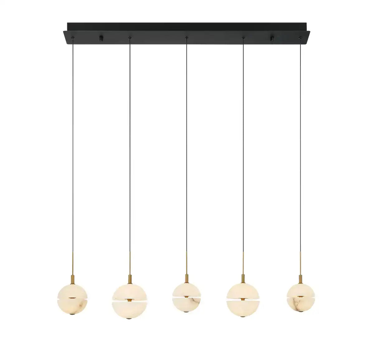 LIB & CO, CORFU LINEAR LED CHANDELIER, CHANDELIER LIGHT
