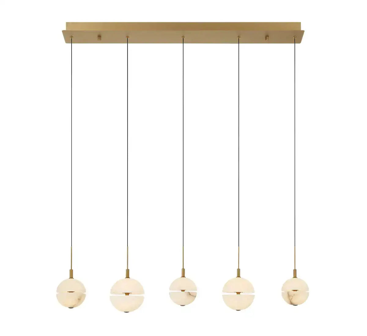 LIB & CO, CORFU LINEAR LED CHANDELIER, CHANDELIER LIGHT