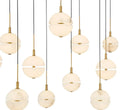 LIB & CO, CORFU LINEAR LED CHANDELIER, CHANDELIER LIGHT