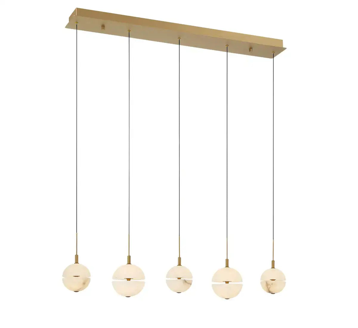 LIB & CO, CORFU LINEAR LED CHANDELIER, CHANDELIER LIGHT