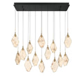 LIB & CO, KOSMOS 14 LIGHTRECTANGULAR LED CHANDELIER, CHANDELIER LIGHT