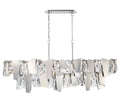 LIB & CO, CASTELLANA 2 TIER LINEAR CHANDELIER, CHANDELIER LIGHT
