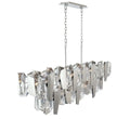 LIB & CO, CASTELLANA 2 TIER LINEAR CHANDELIER, CHANDELIER LIGHT