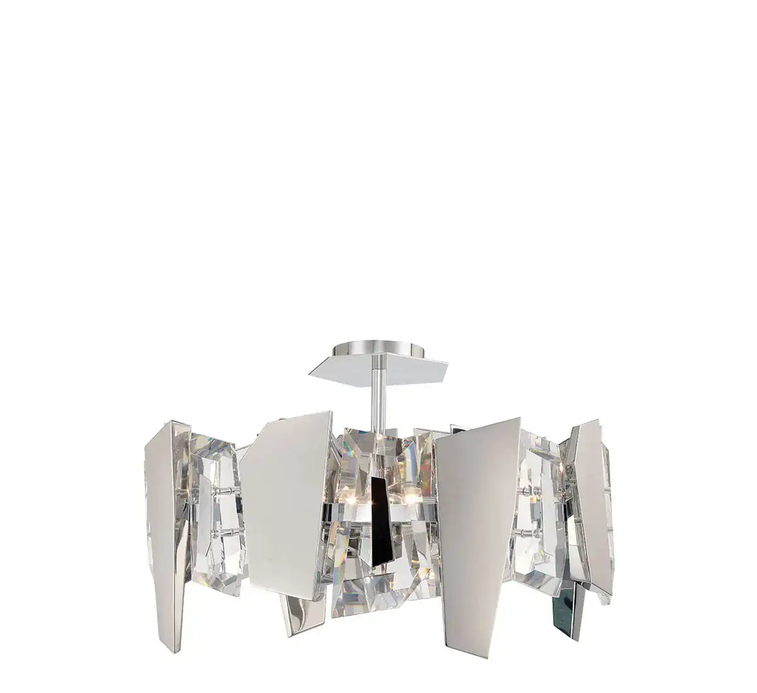 LIB & CO, CASTELLANA CONVERTIBLE CEILING MOUNT/PENDANT, FLUSH MOUNT CEILING LIGHTS