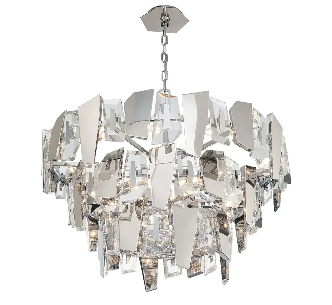 LIB & CO, CASTELLANA 3 TIER GRAND CHANDELIER, CHANDELIER LIGHT