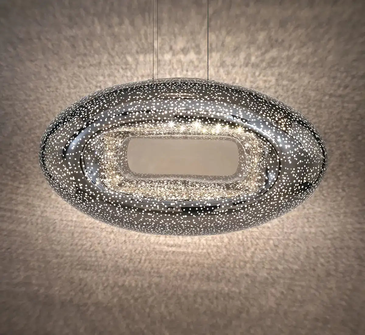 LIB & CO, PAROS OVAL LED CHANDELIER, CHANDELIER LIGHT