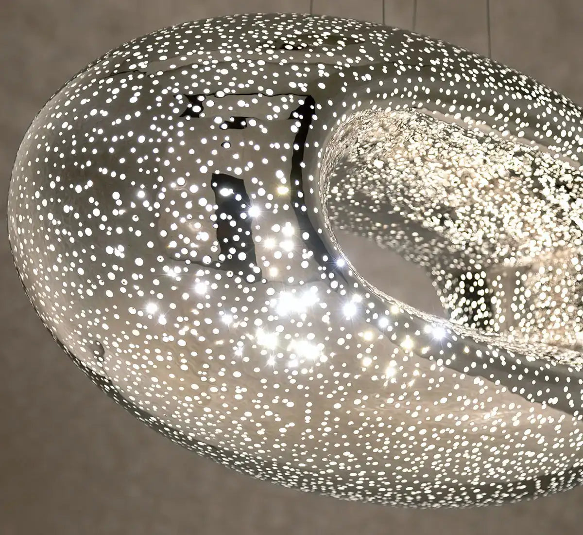 LIB & CO, PAROS OVAL LED CHANDELIER, CHANDELIER LIGHT