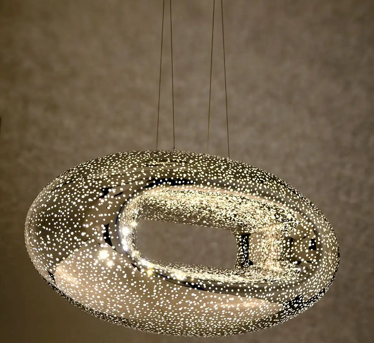 LIB & CO, PAROS OVAL LED CHANDELIER, CHANDELIER LIGHT