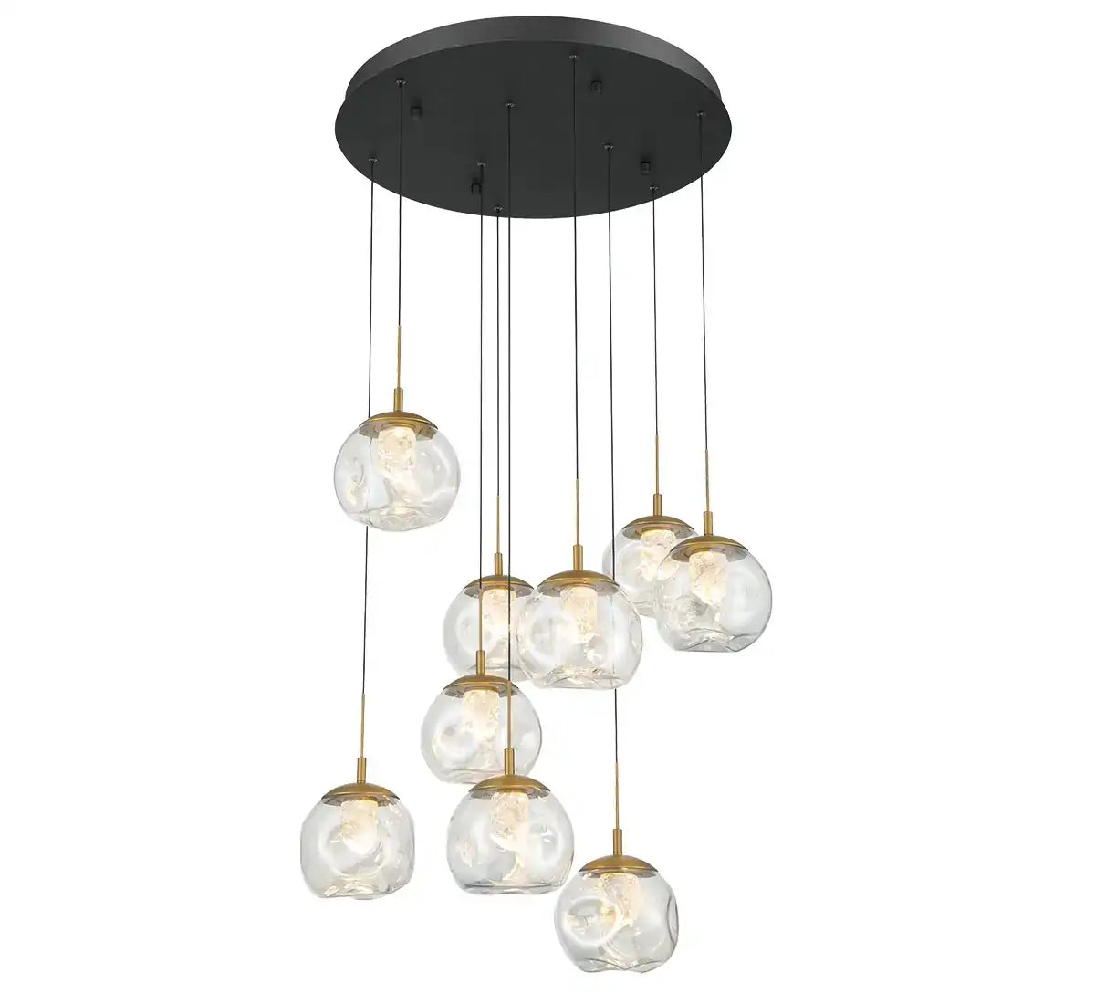 LIB & CO, CAMERINO LED CHANDELIER, CHANDELIER LIGHT